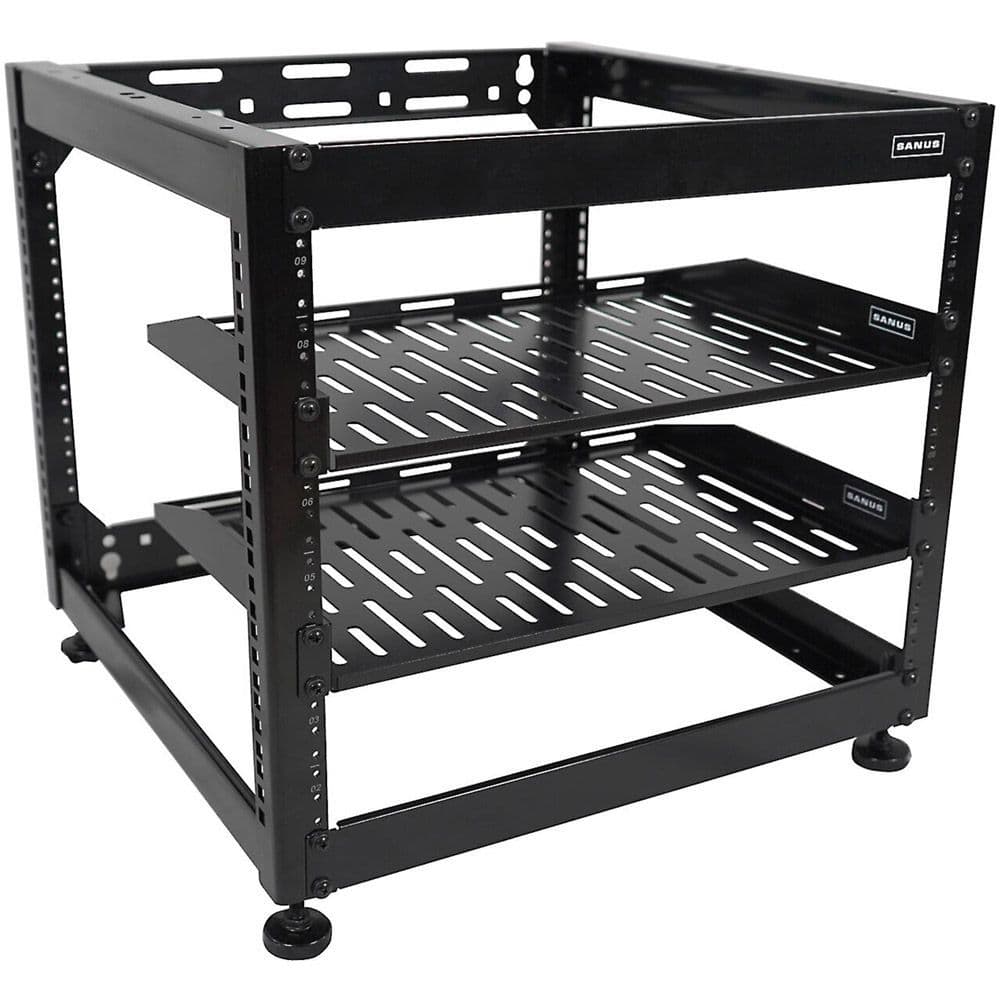 Sanus 10U Stackable Skeleton AV Rack