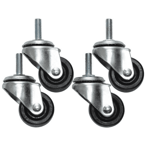 Sanus Caster Kit (Includes 4 Casters, Fits CFR1615-B1 and CFR1620-B1 Component Series AV Racks)