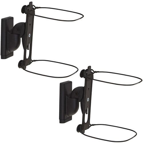 Sanus Wireless Speaker Wall Mounts for Sonos One, One SL, Play:1 and Play:3 (Pair)