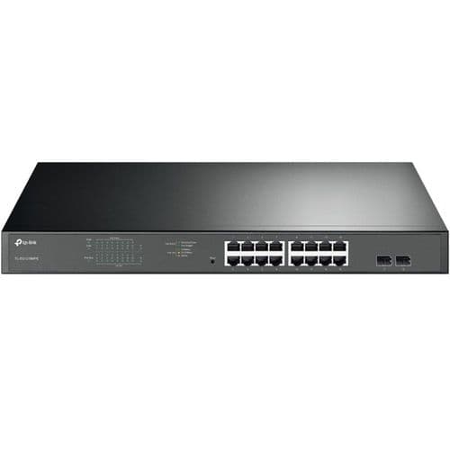 TP-Link 18-Port Gigabit Easy Smart PoE Switch with 16-Port PoE+