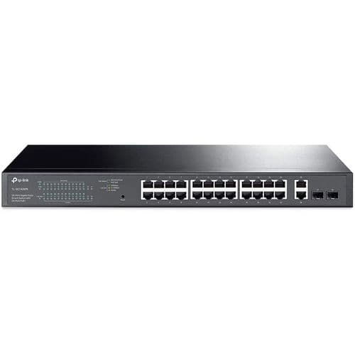 TP-Link 28-Port Gigabit Easy Smart PoE Switch with 24-Port PoE+