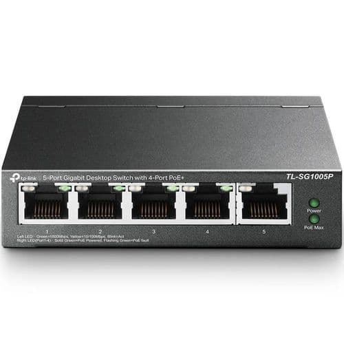 TP-Link 5-Port Gigabit Desktop Switch with 4-Port PoE