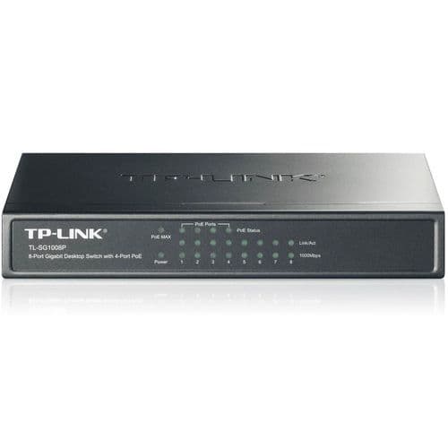 TP-Link 8-Port Gigabit Desktop Switch with 4-Port PoE