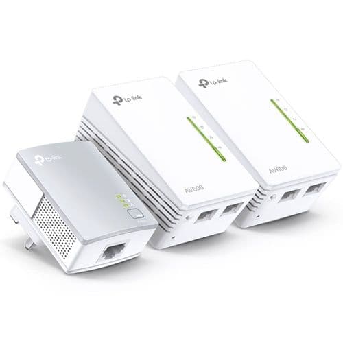TP-Link AV600 Powerline Wi-Fi 3-pack Kit