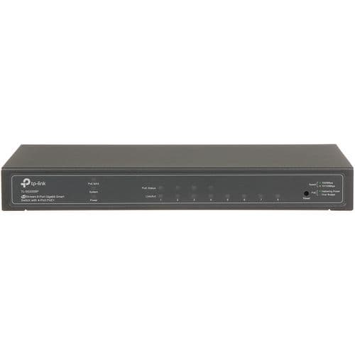 TP-Link JetStream 8-Port Gigabit Smart Switch with 4-Port PoE+