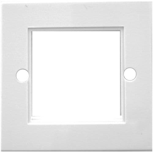 Triax 1 Gang Grid Full White Module