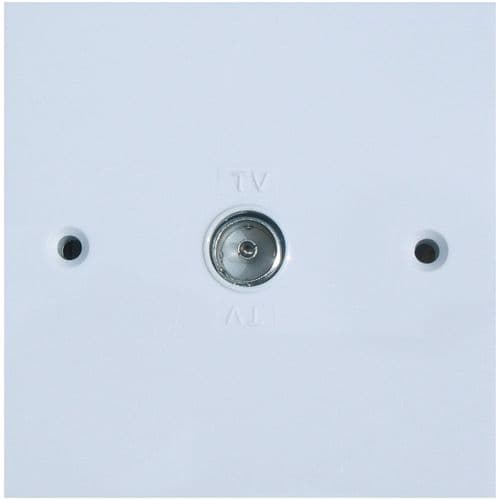 Triax 1 Way Flush Single Outlet UHF/FM Non-Isolated (167014)