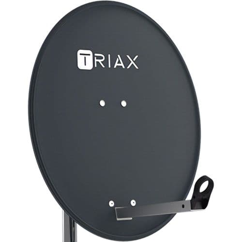 Triax  65cm Galvanized Steel Satellite Dish Anthracite Grey (123650)