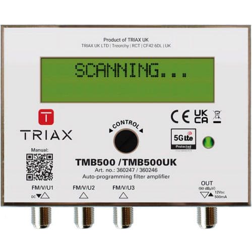 Triax Auto-Programmable Filter / Amplifier (360246)
