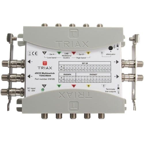 Triax TdSCR 504 Multiswitch for Sky Q