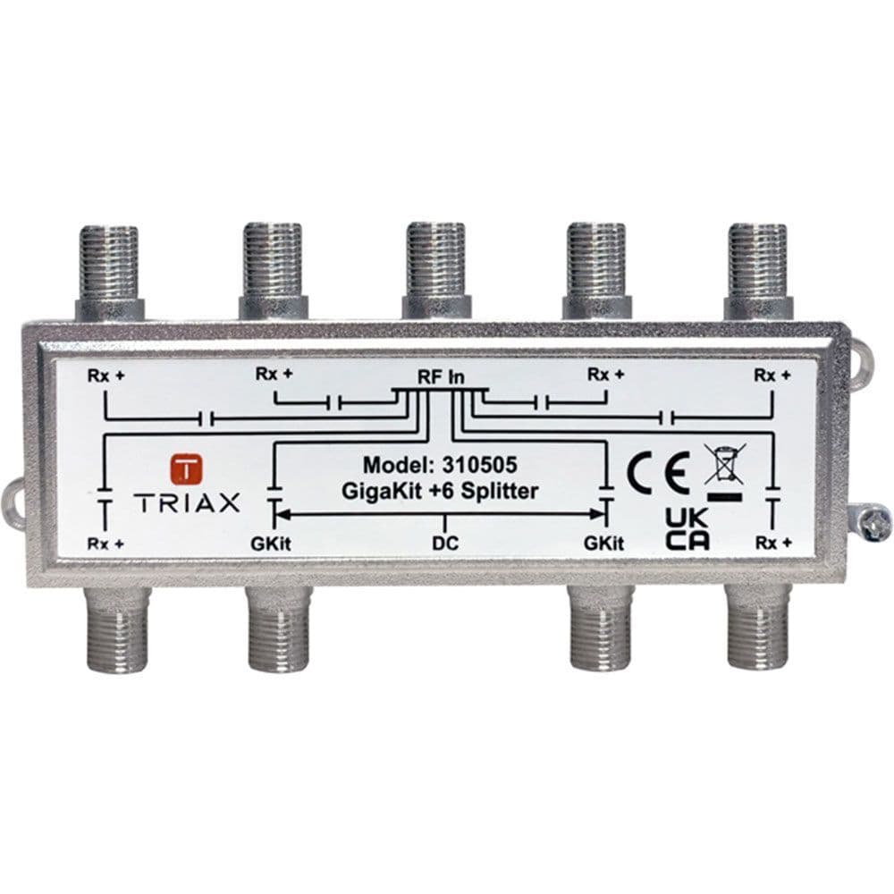Triax TEoC + 6 Splitter