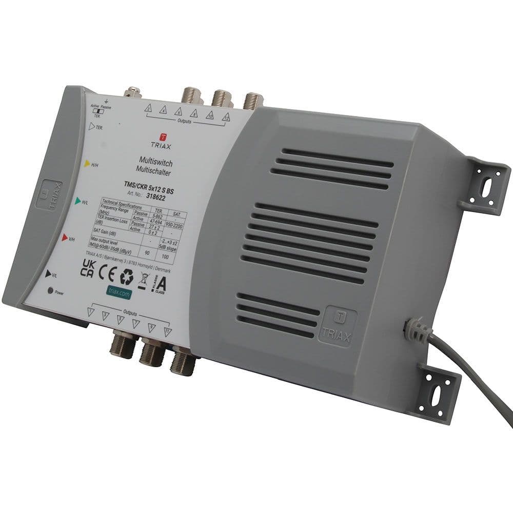 Triax TMS/CKR 5x12 S BS Standalone Multiswitch