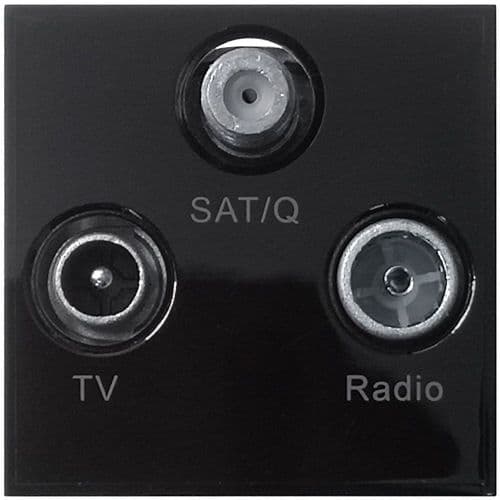 Triax TV/Radio/SAT Black Module