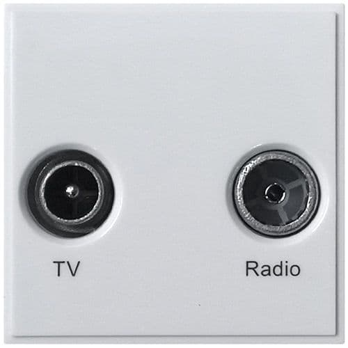 Triax TV/Radio White Module