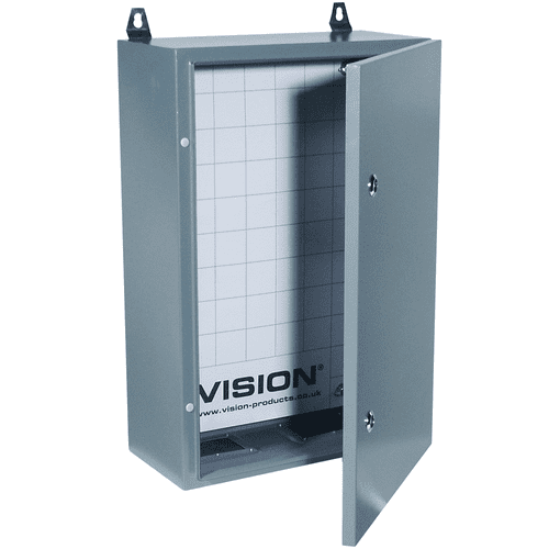 Vision 600mm High Compact Weatherproof Steel Outdoor Cabinet (112869)