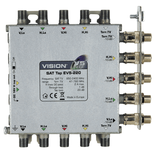 Vision V5 5-wire 20dB Loss Tap (118105)