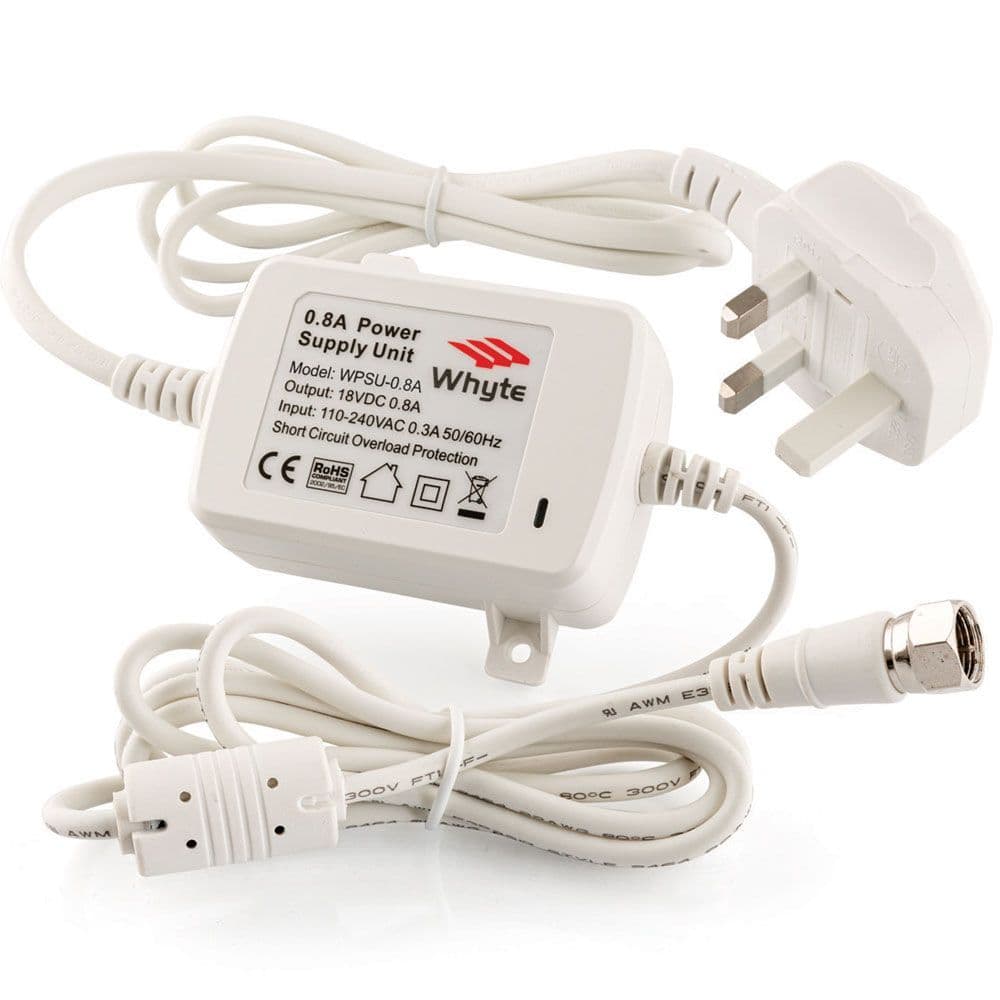 Whyte 18V 0.8A Power Supply Unit