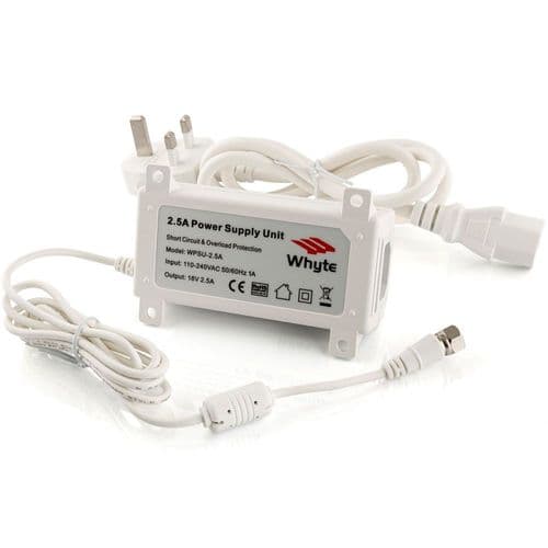Whyte 18V 2.5A Power Supply Unit