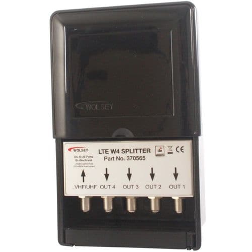 Wolsey 4-Way LTE Outdoor Splitter (370575)