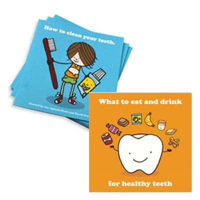 'What to Eat and Drink’' & ‘How to Clean Your Teeth’  book bundle