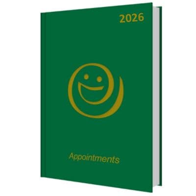 2026 Appointment Book Green