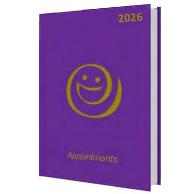 2026 Appointment Book Purple