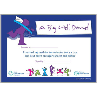 A Big Well Done Certificates (10)