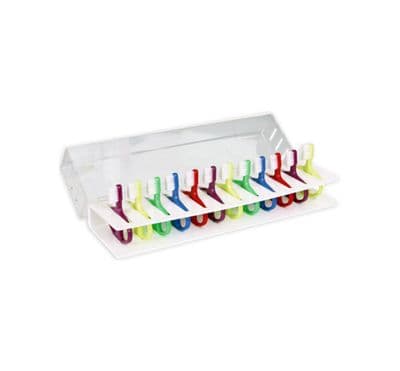 Baby Brush Rack with 12 baby brushes