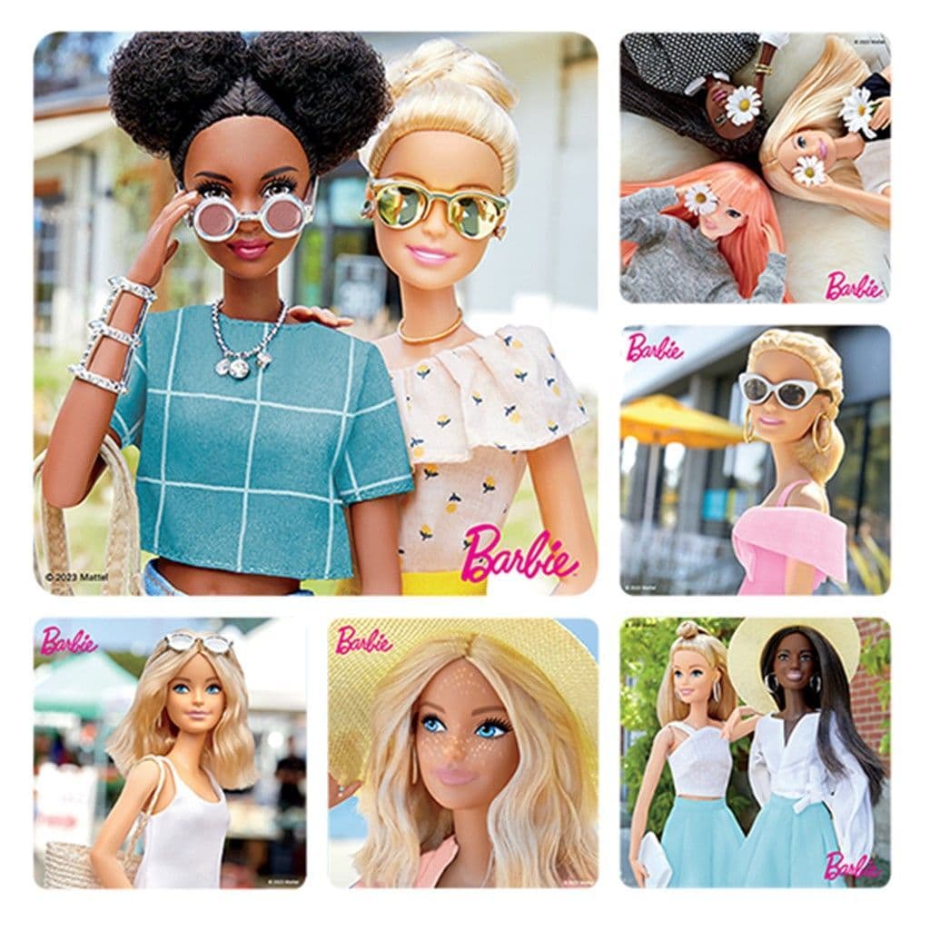 Barbie Sticker Model Barbie Stickers