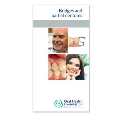 Bridges and partial dentures' prestige leaflets