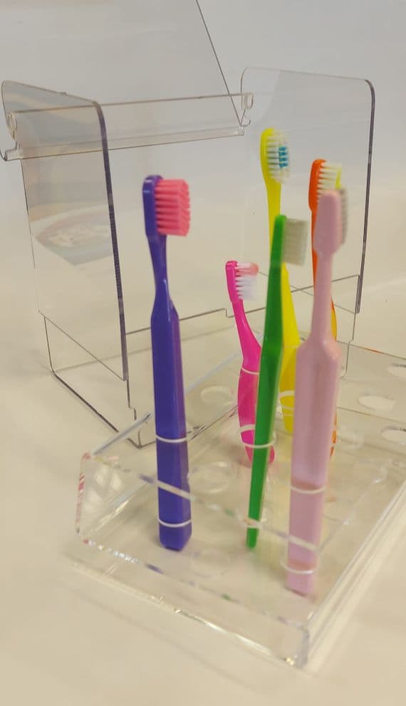 Supervised Tooth Brushing Racks BrushBox - Supervised Toothbrushing Storage