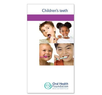 Children's teeth' prestige leaflets