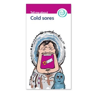 Cold sores leaflets