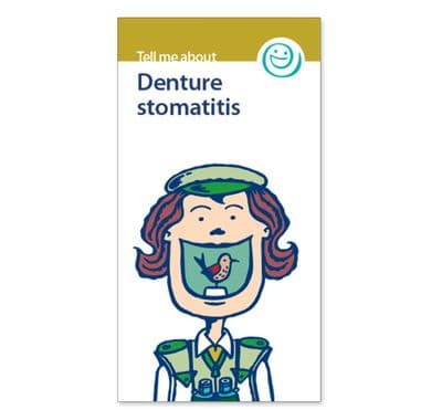 Denture stomatitis leaflets