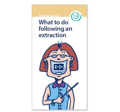 Extraction leaflets