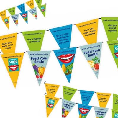 Feed your Smile Bunting