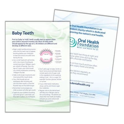 InfoBite - Importance of Baby Teeth