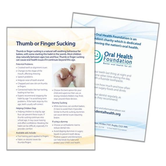 InfoBite - Thumb & Finger Sucking