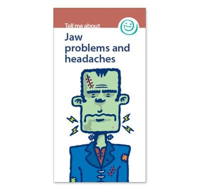 Jaw problems and headaches leaflets