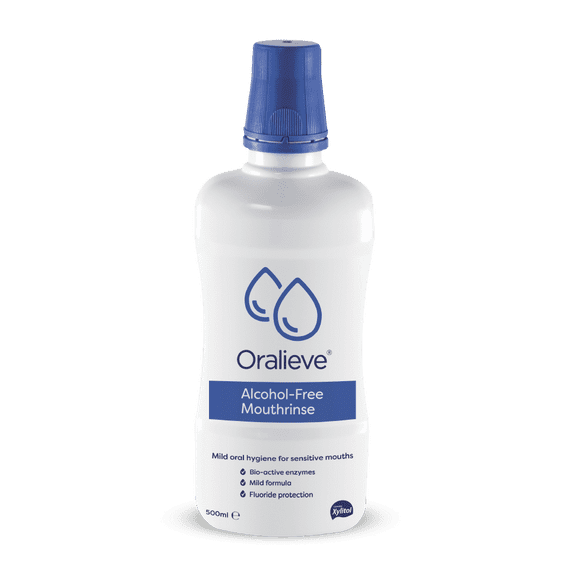 Oralieve Alcohol Free Mouth Rinse (Pack of 1 or 7)