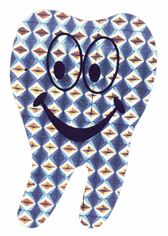 Prismatic Molar Stickers