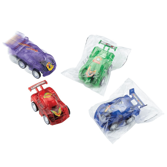 Pull Back Cars (packs of 12 & 36)
