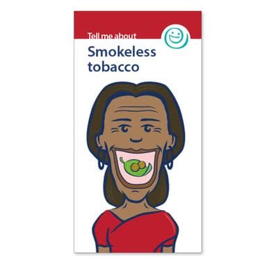 Smokeless tobacco leaflets