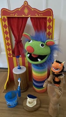 Table Top Puppet Show