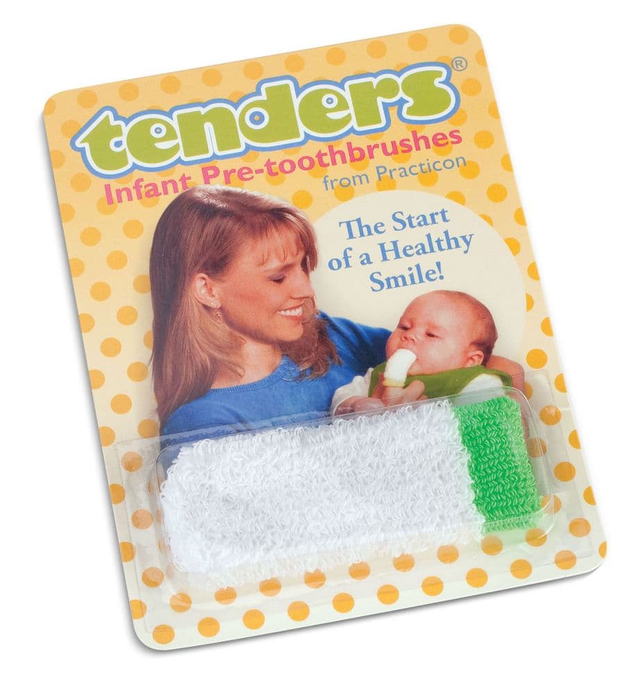Tenders Pre-toothbrush Finger Swabs 12