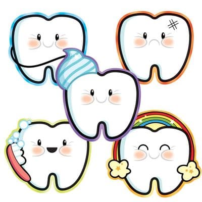 Tooth Emoji Stickers