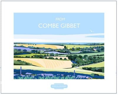 From Combe Gibbet l