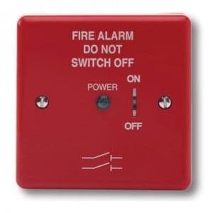 Haes Fire Alarm Isolator Red