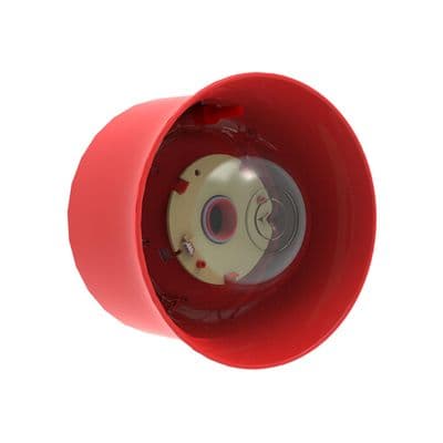 Hochiki Wall Sounder Beacon Red Case Red LEDs (CHQ-WSB2/RL)