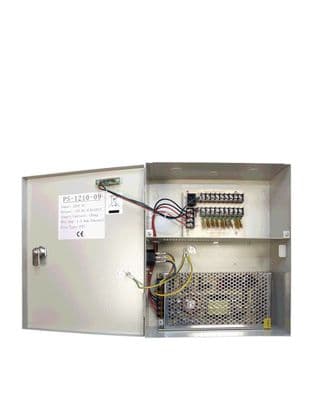 SPRO 12V  9 Way Fused 10A Box PSU